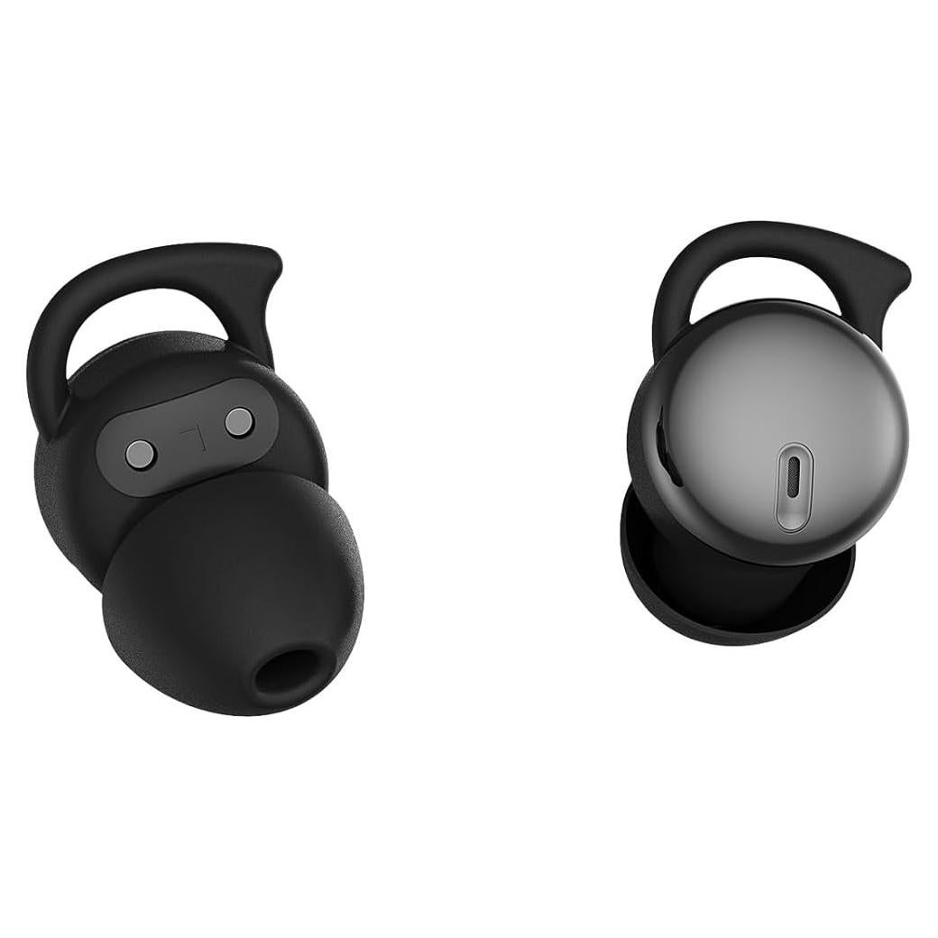 Invisible Sleep Headphones, Sleep Earbuds for Side Sleepers, Mini Noise Blocking Sleep Earphones, Bluetooth 5.3 Wireless Earbuds for Sleeping, Working, Black