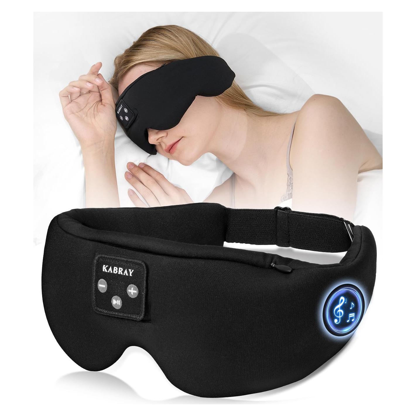 Máscara de Sueño Kabray con Auriculares Bluetooth 5.4
