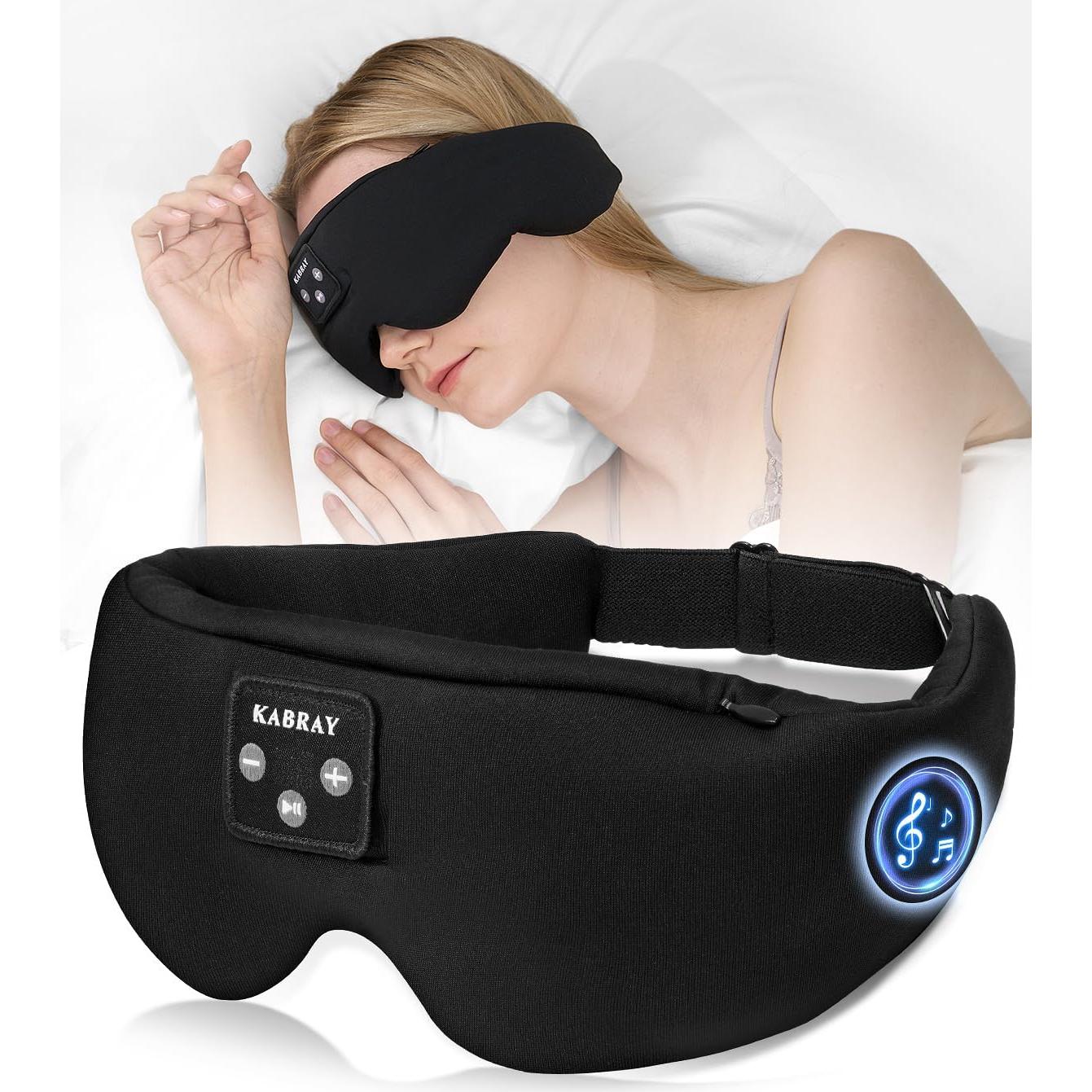 Máscara de Sueño Kabray con Auriculares Bluetooth 5.4