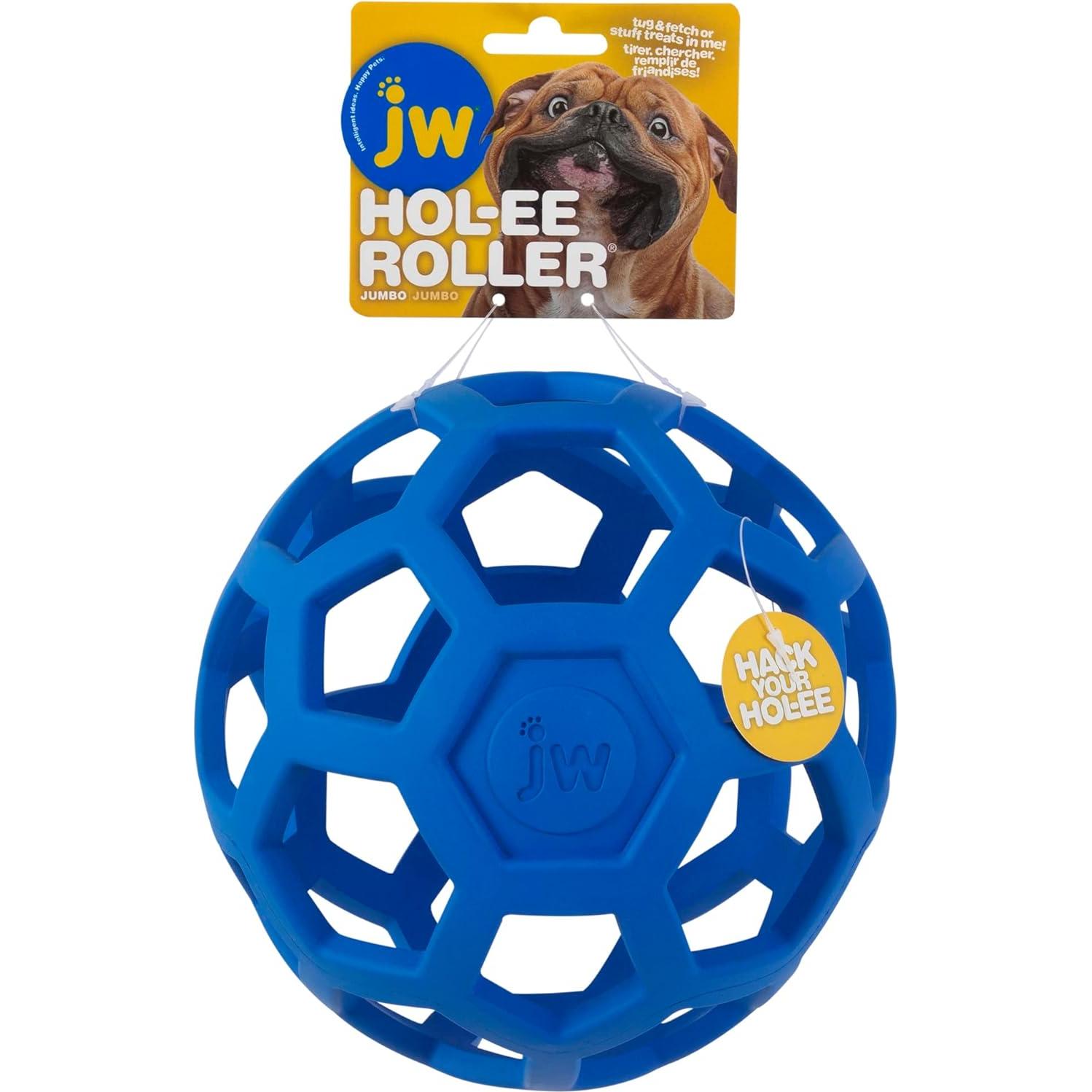 Pelota Puzzle para Perros JW Pet Hol-ee Roller 19 cm