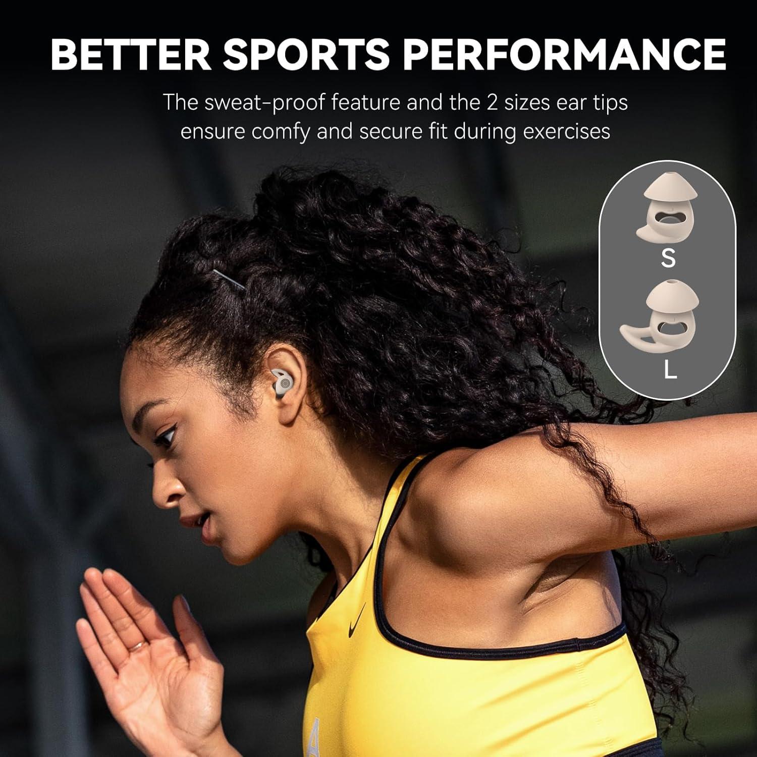 Auriculares para Dormir Sleepals Micro - Reducción de Ruido, 28h