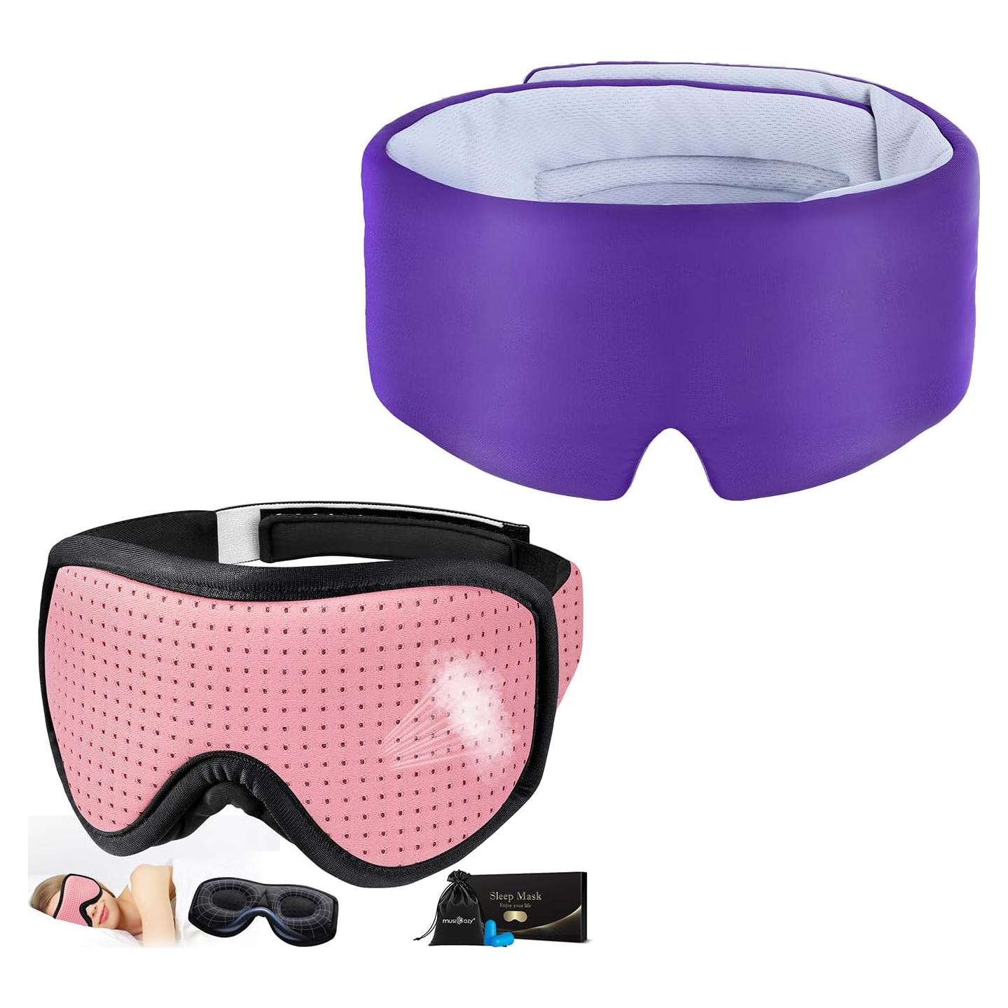 MÁSCARA DE SUEÑO MUSICOZY CON AURICULARES BLUETOOTH 5.4