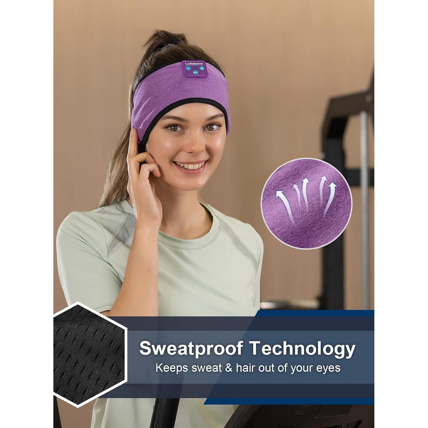 Auriculares para dormir Lullaband Bluetooth HD Lavanda