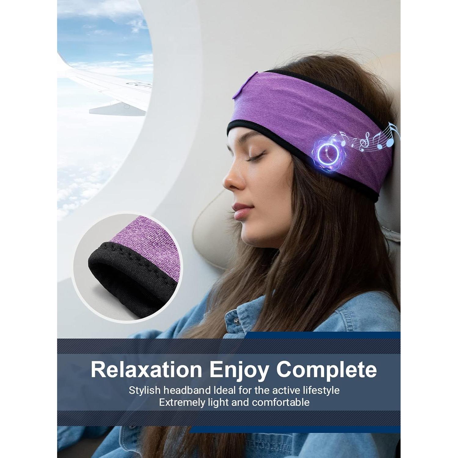 Auriculares para dormir Lullaband Bluetooth HD Lavanda