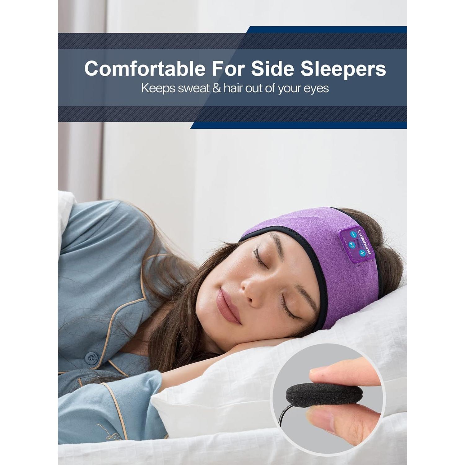 Auriculares para dormir Lullaband Bluetooth HD Lavanda