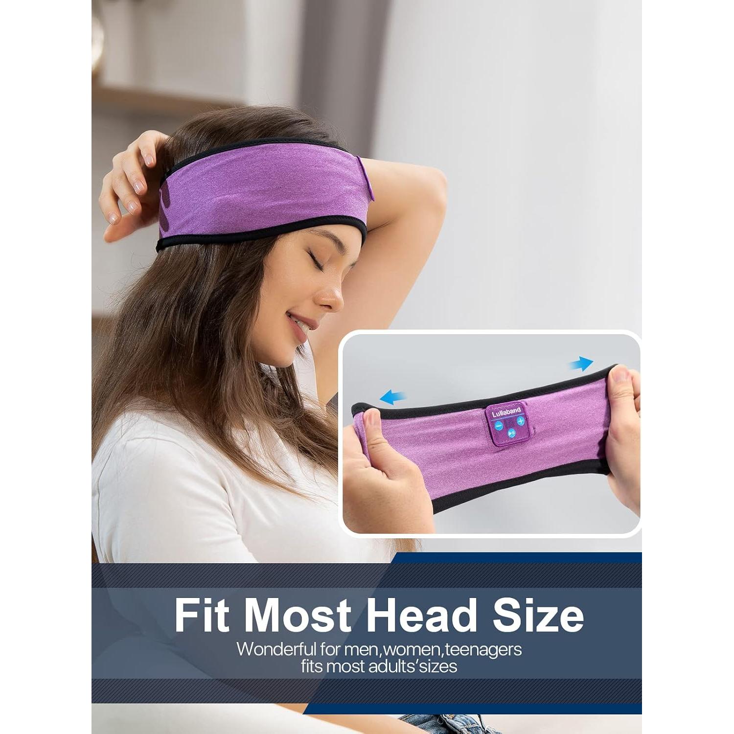 Auriculares para dormir Lullaband Bluetooth HD Lavanda