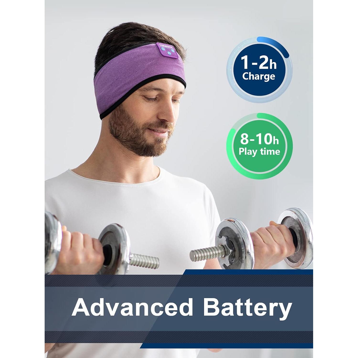 Auriculares para dormir Lullaband Bluetooth HD Lavanda