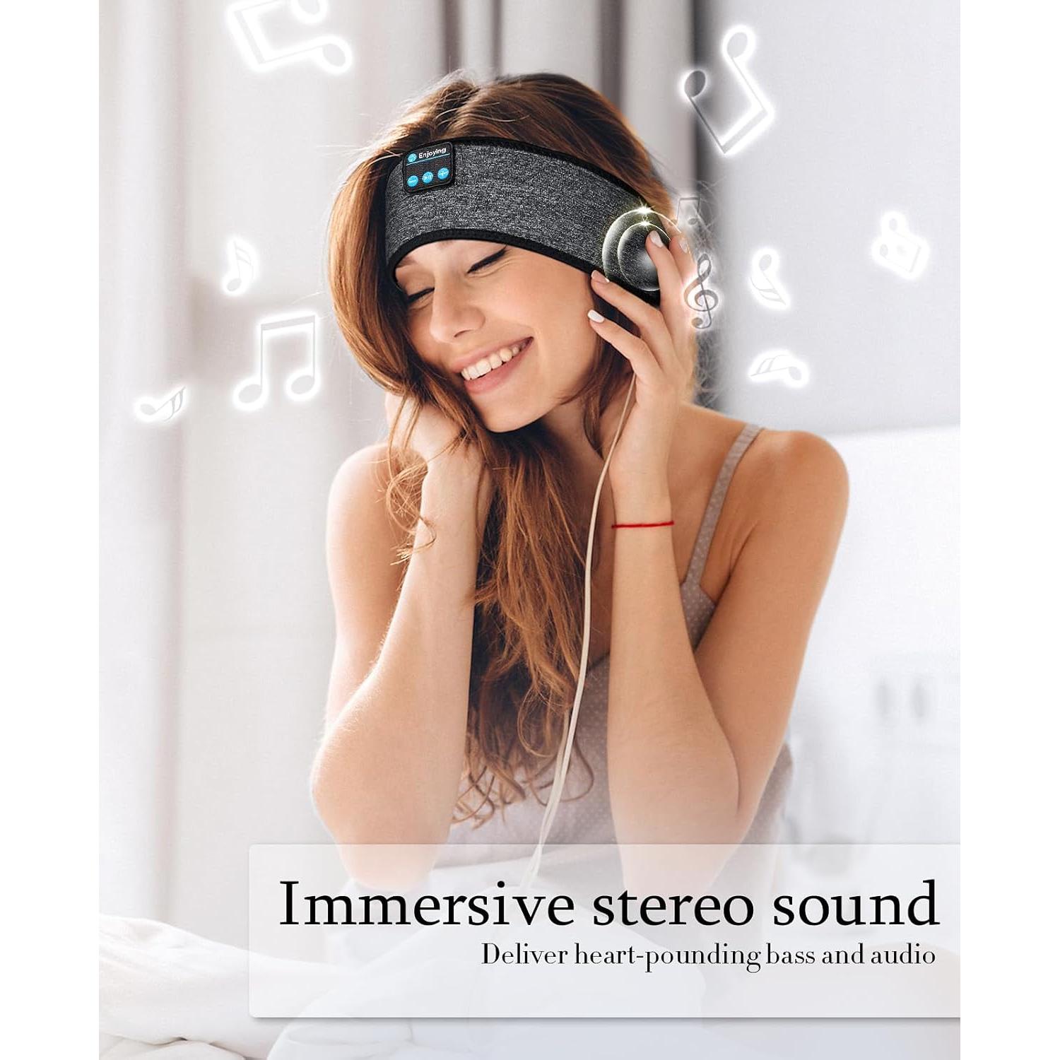 Auriculares Inalámbricos para Dormir Enjoying ENJ01 - Gris, 10H Batería