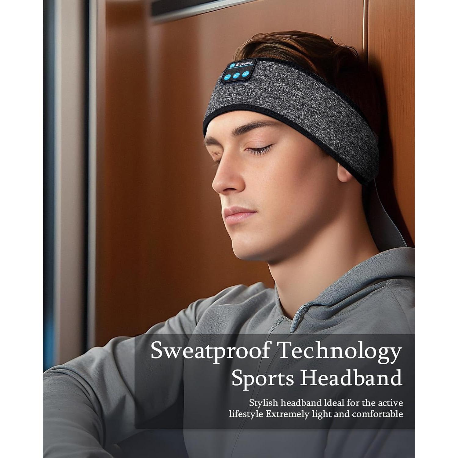 Auriculares Inalámbricos para Dormir Enjoying ENJ01 - Gris, 10H Batería