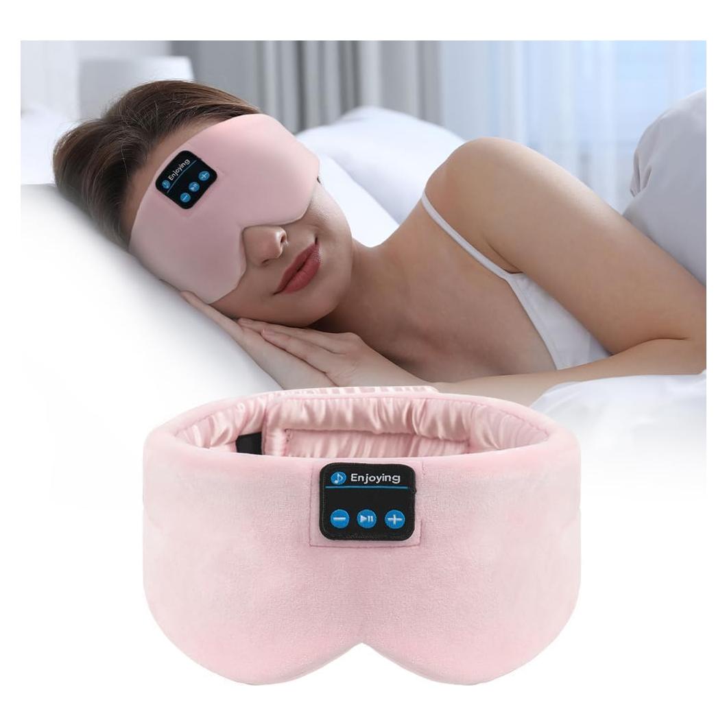 Máscara de Sueño Bluetooth SYPVRY con Auriculares Inalámbricos