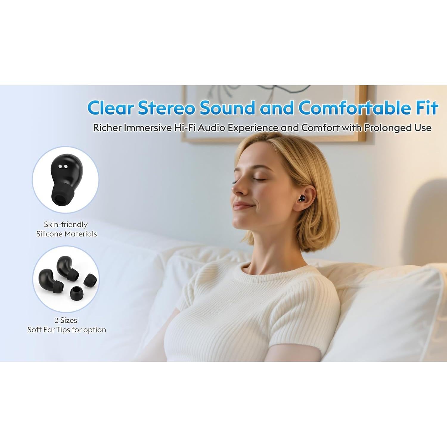 Auriculares Inalámbricos Bluetooth Nsiucion BDW-SK18 para Dormir