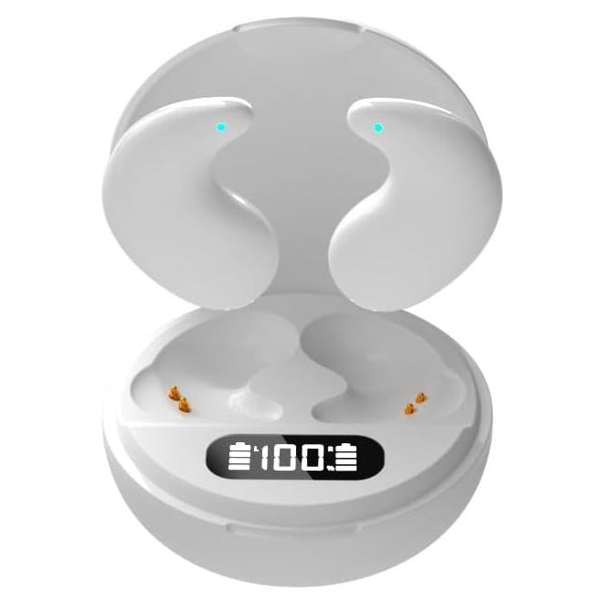 Auriculares Inalámbricos GreatQIQI 790 Blancos para Dormir