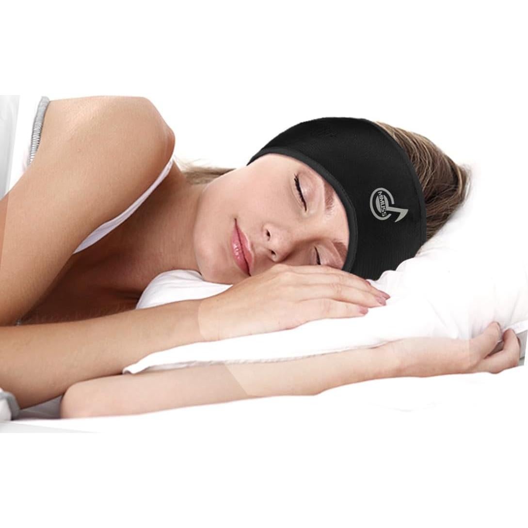 Auriculares con cable para dormir MMUSS SHStereo2023 Negro