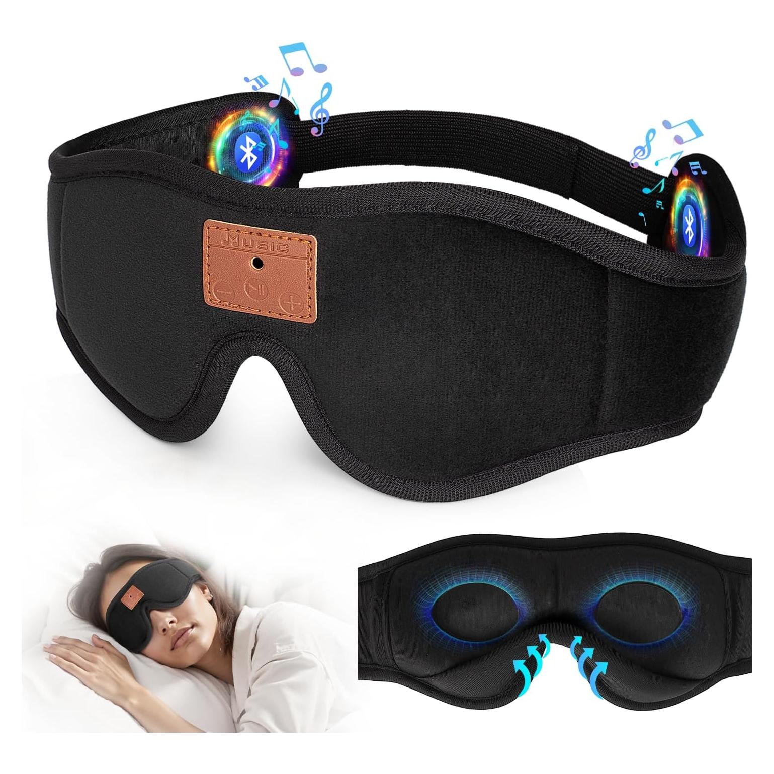 Auriculares para dormir Bluetooth Euralypstic YZ00 3D Negro