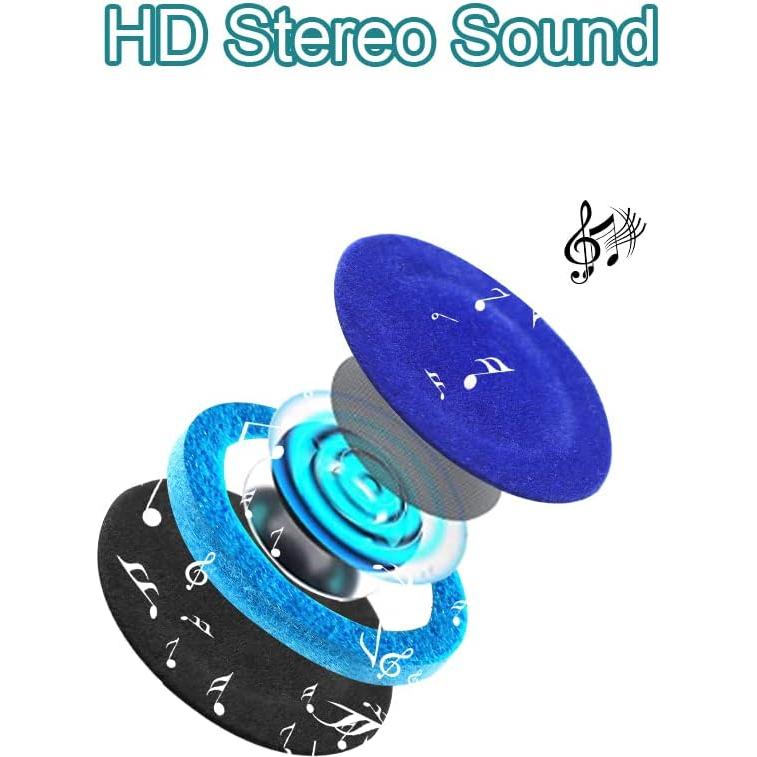 Auriculares para dormir MMUSS SHStereo 2024 Azul con altavoces delgados