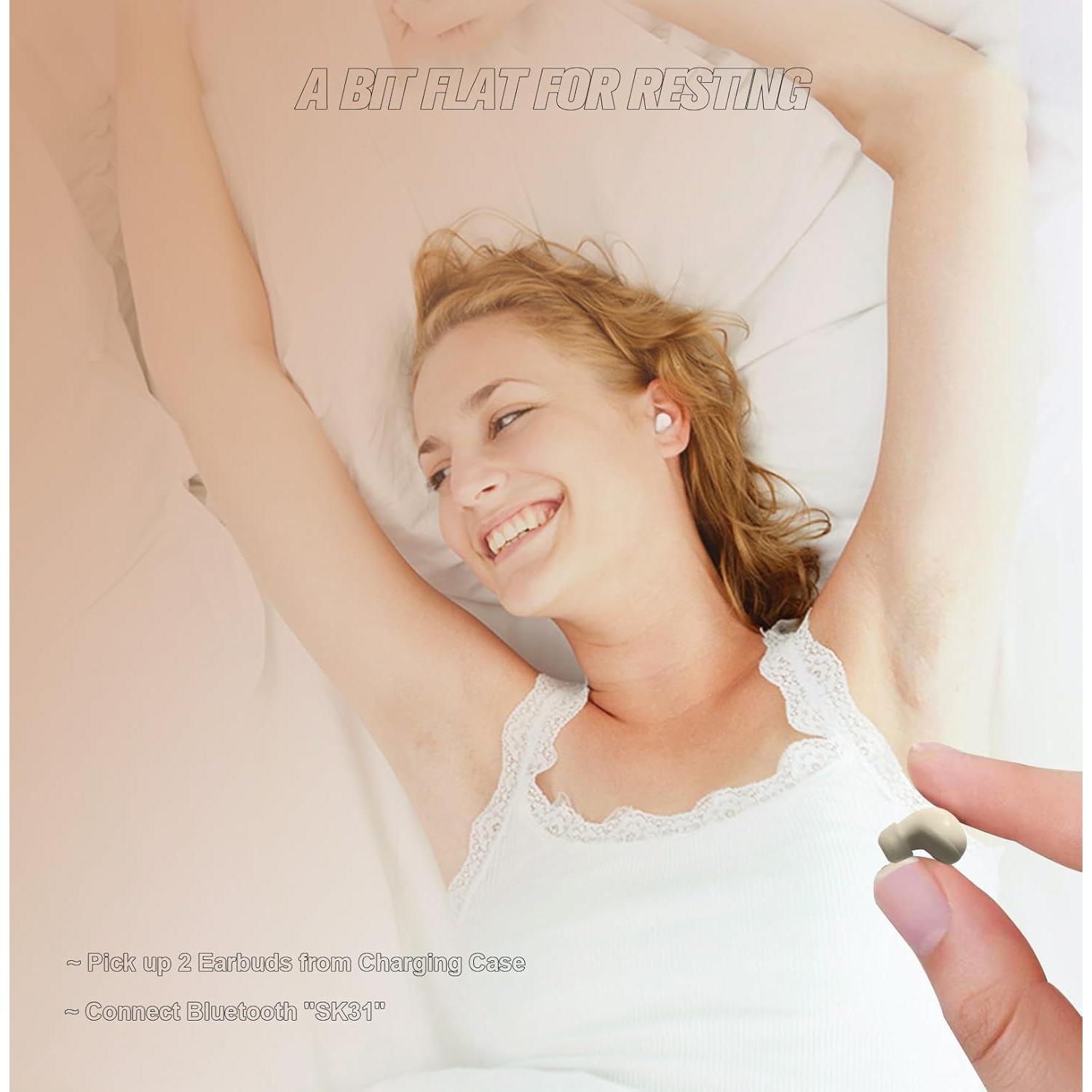 Auriculares Inalámbricos Bluetooth Mini para Oídos Pequeños