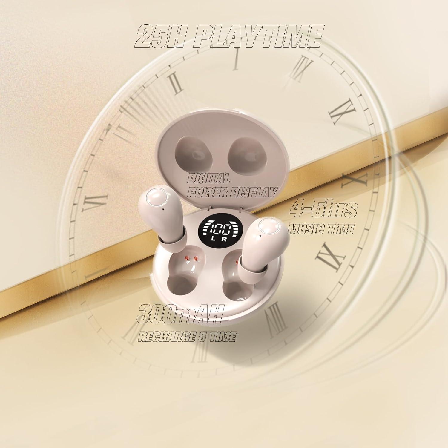 Auriculares Inalámbricos Bluetooth Mini para Oídos Pequeños