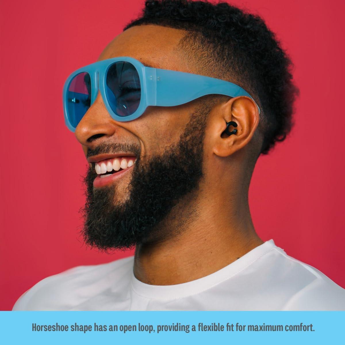 Tapones para oídos Hush Hoops - Silicona Reutilizable 17dB