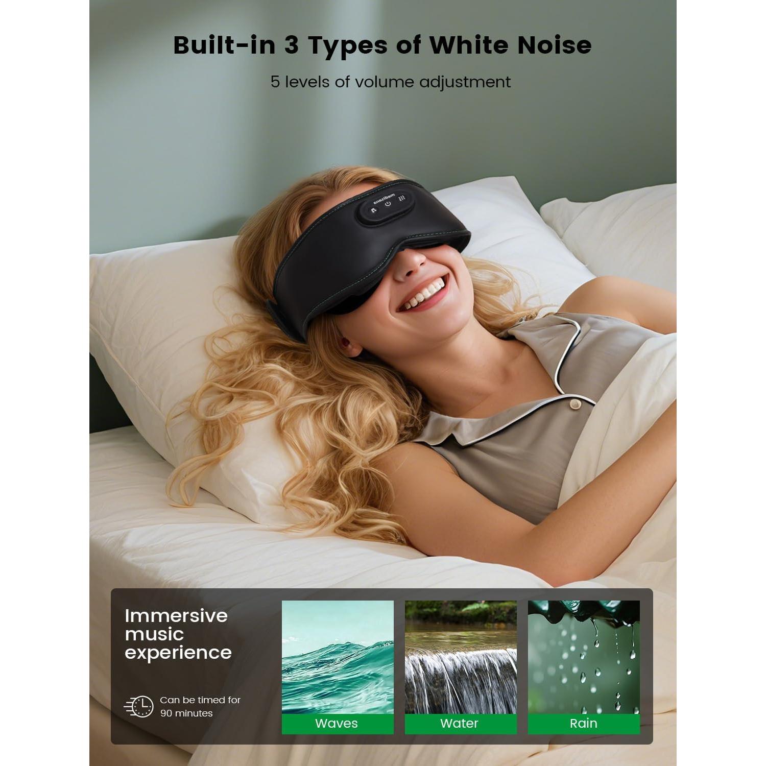 Máscara de Ojos Calentada Medisana SM 500 Inalámbrica 1200mAh