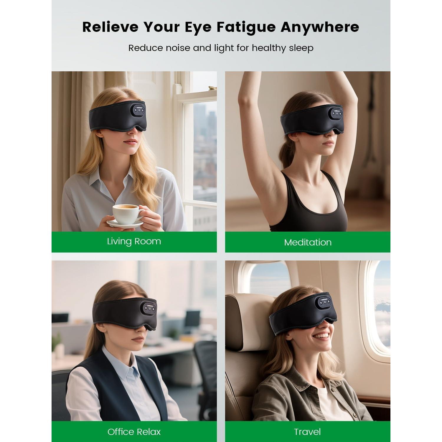 Máscara de Ojos Calentada Medisana SM 500 Inalámbrica 1200mAh