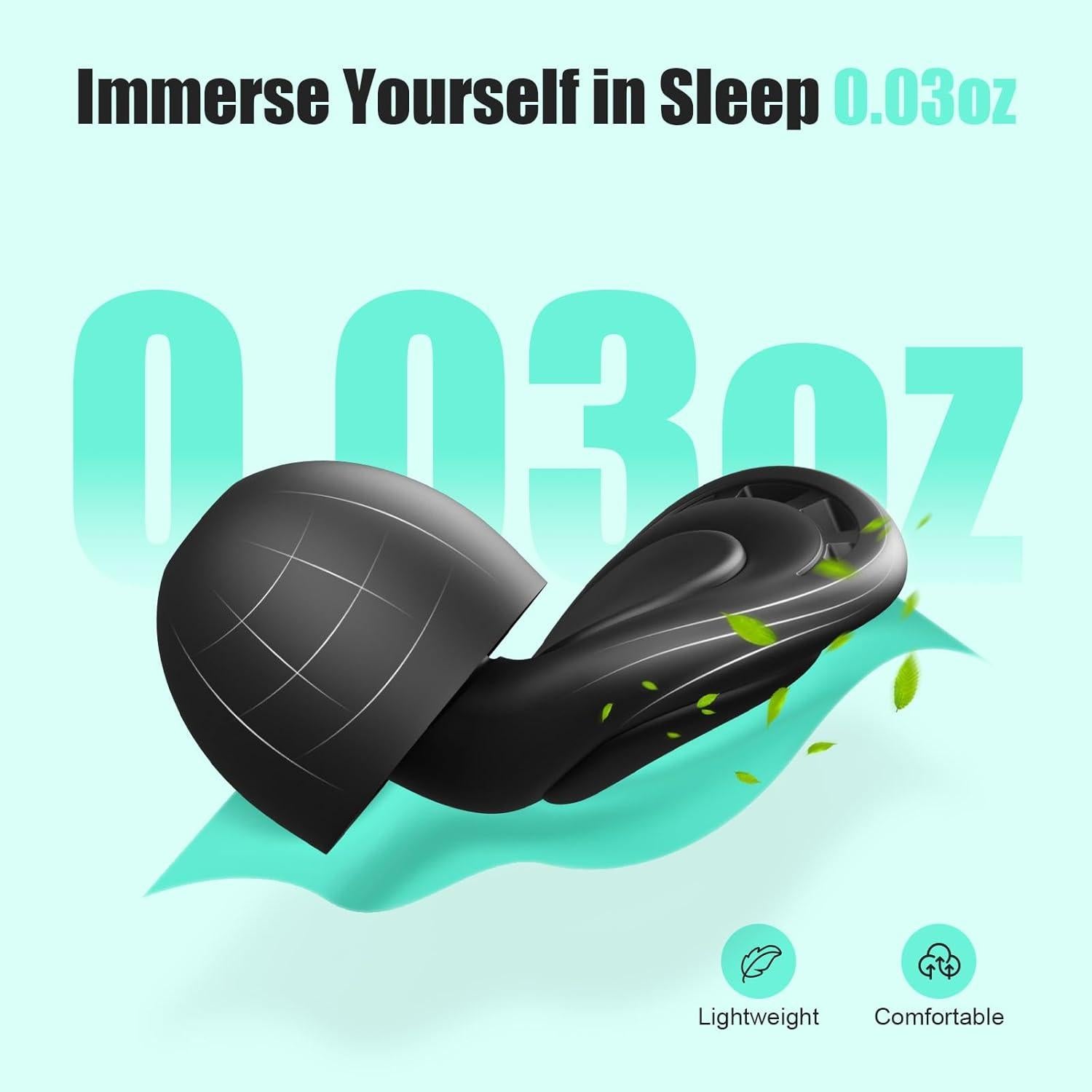 Tapones para oídos Beinkap NC06 - Silicona suave 35dB - 6 pares