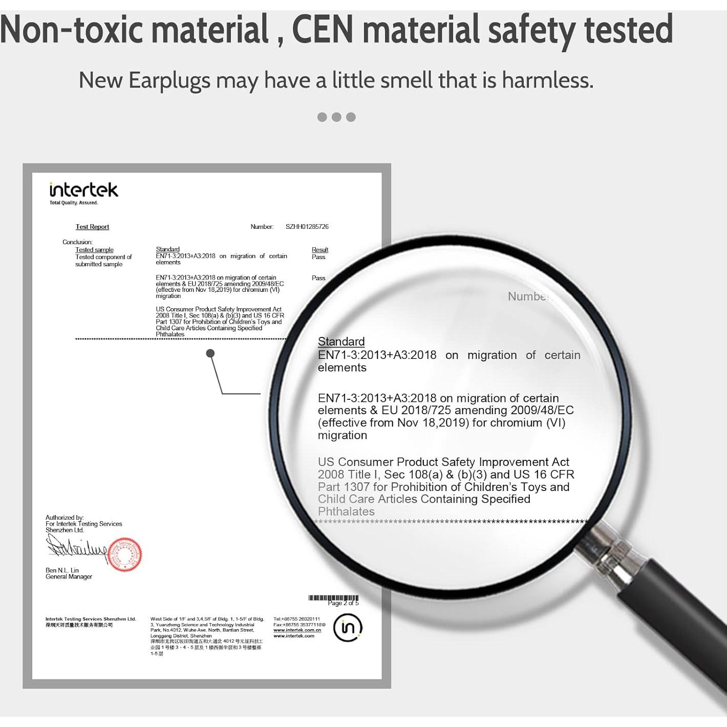 Tapones de Espuma LYSIAN Ultra Suaves 38dB - 60 Pares Azul Agua