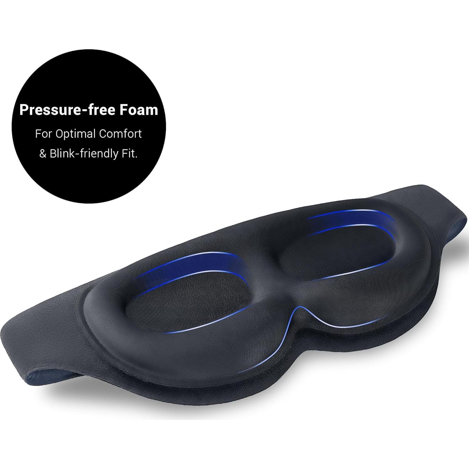 Máscara de Sueño Bluetooth Mynt Ajustable con Altavoces