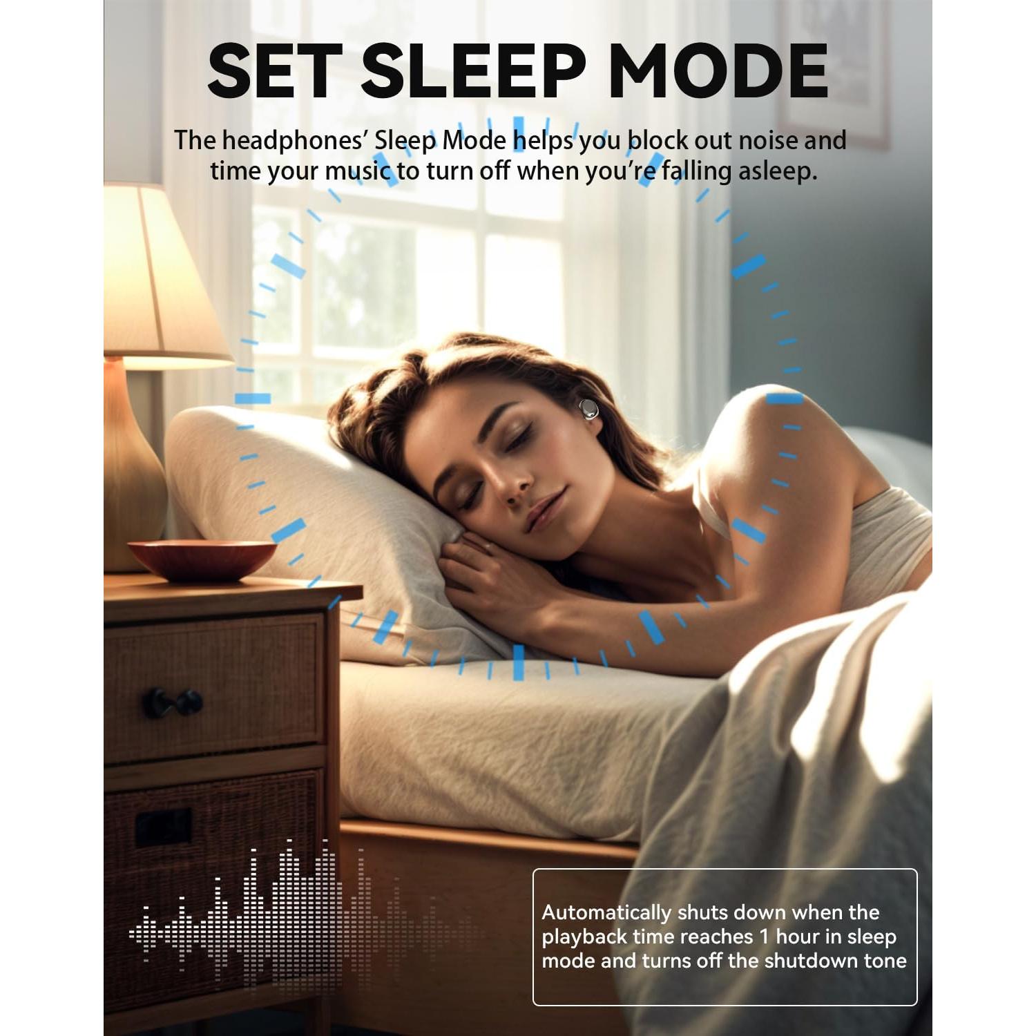 Auriculares para dormir ANSTEN HE029 Bluetooth 5.4, 119g