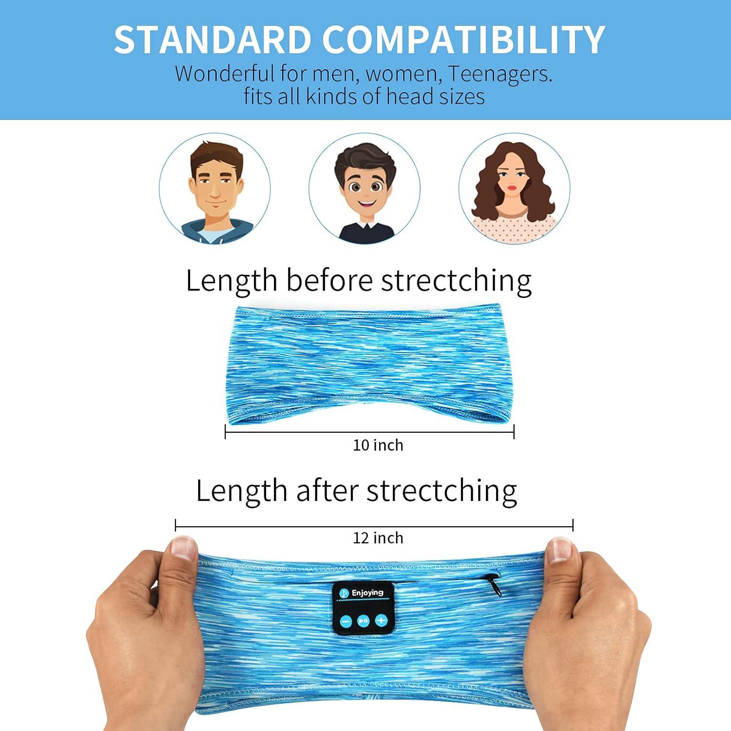 Auriculares para dormir SKYEOL hb-1B inalámbricos azul