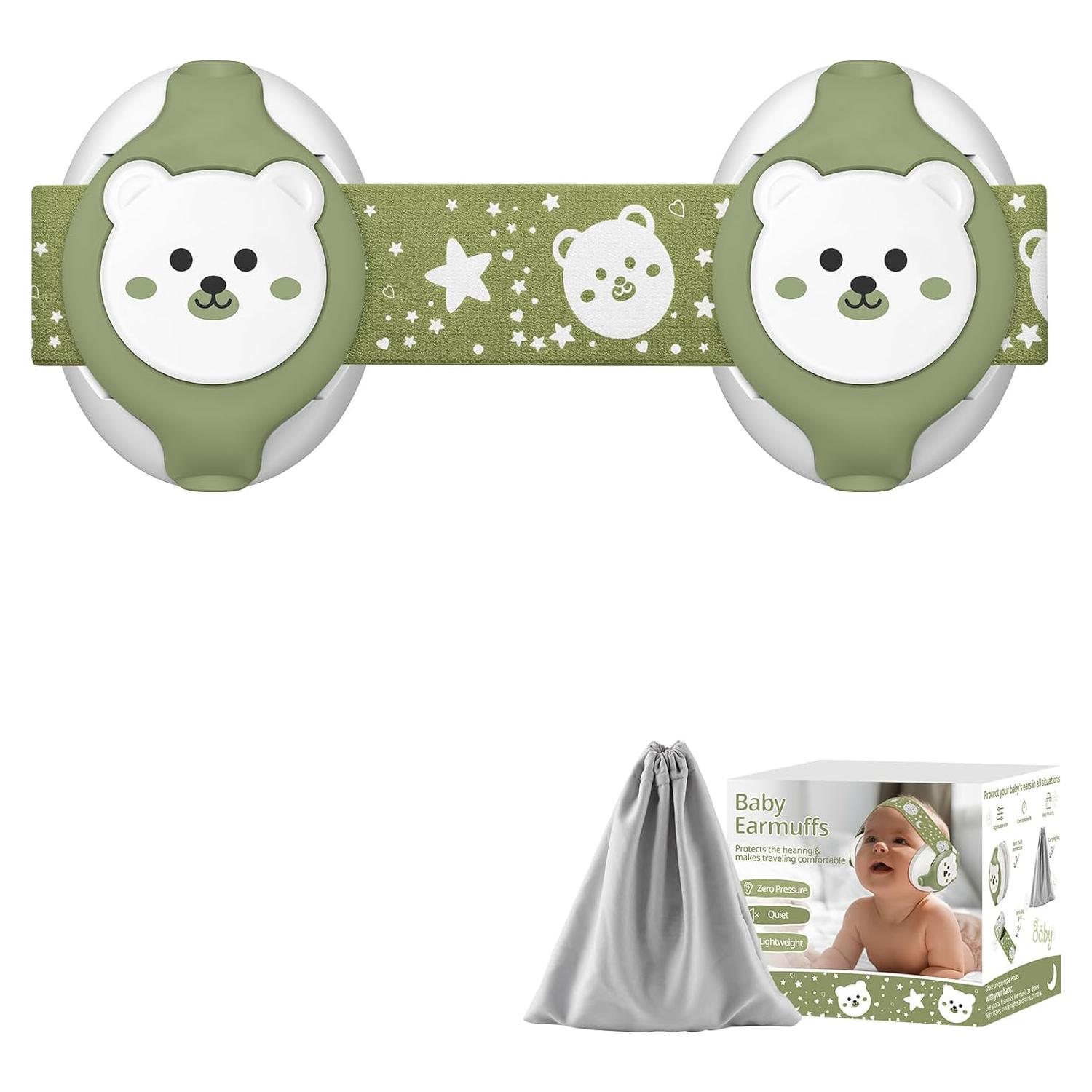 Auriculares para Bebés YomauiYee con Cancelación de Ruido 25dB