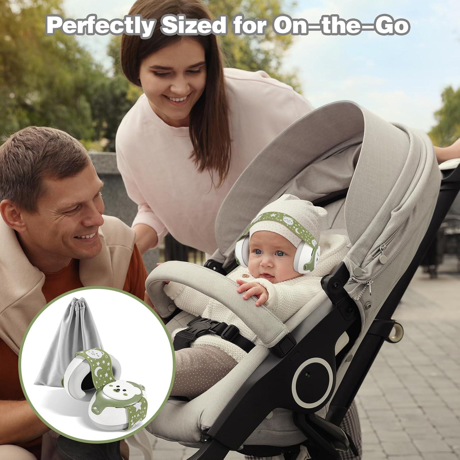 Auriculares para Bebés YomauiYee con Cancelación de Ruido 25dB