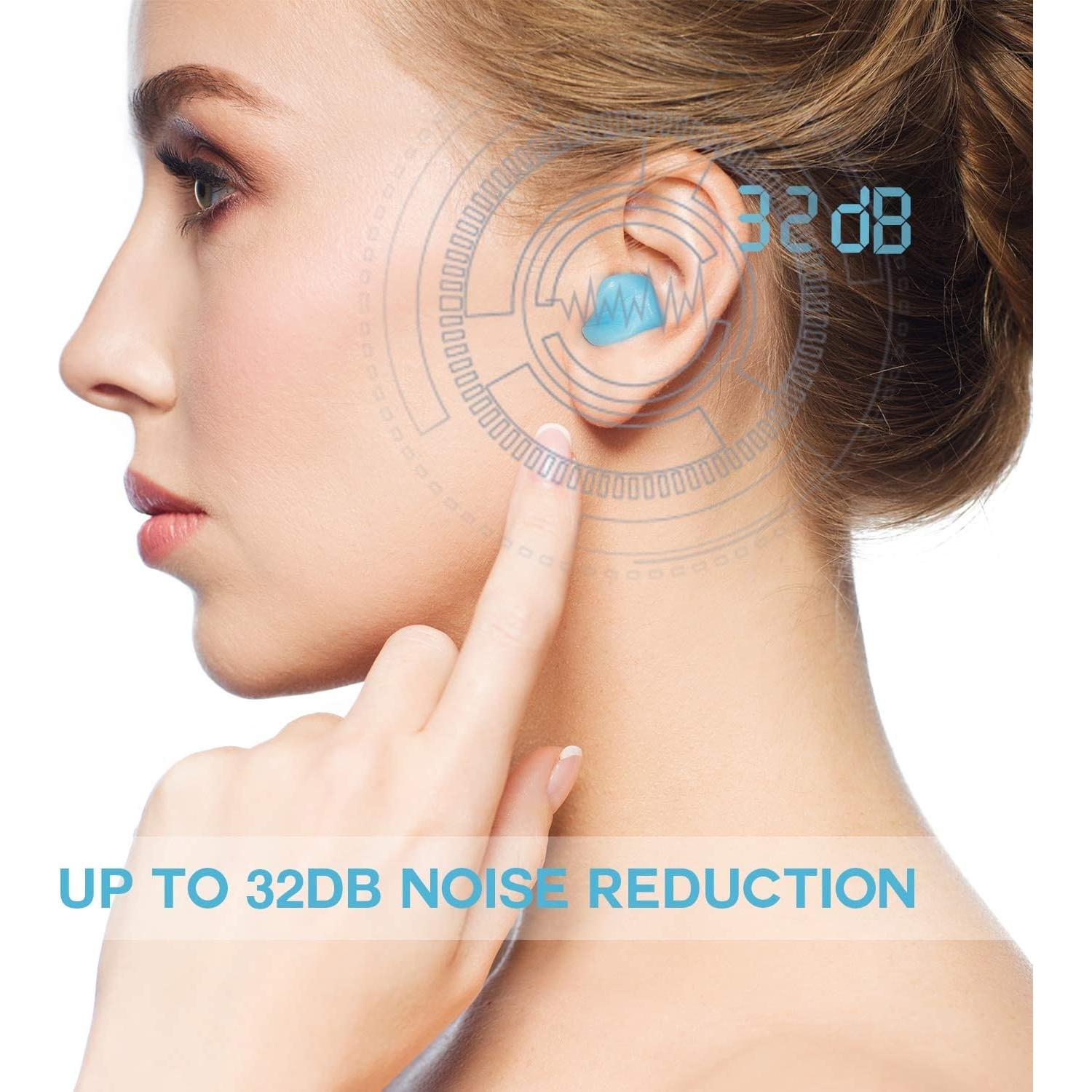 Tapones para Oídos Vegpoet Silicona Moldables 12 Piezas