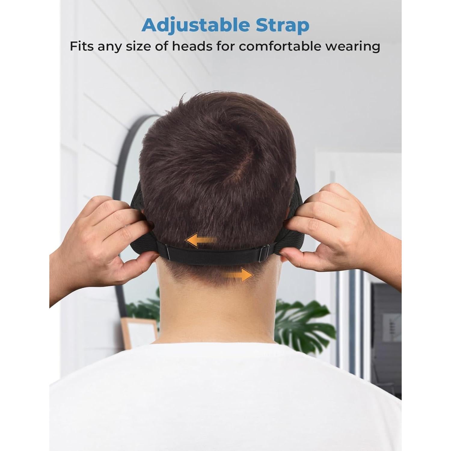 Máscara de Sueño Bluetooth Mixiba 3D con Auriculares