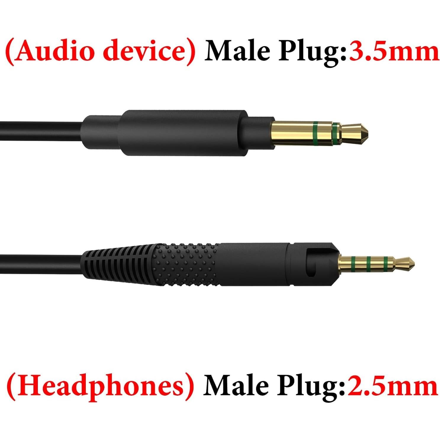 Cable de Audio Geekria 1.7m para Auriculares Sennheiser