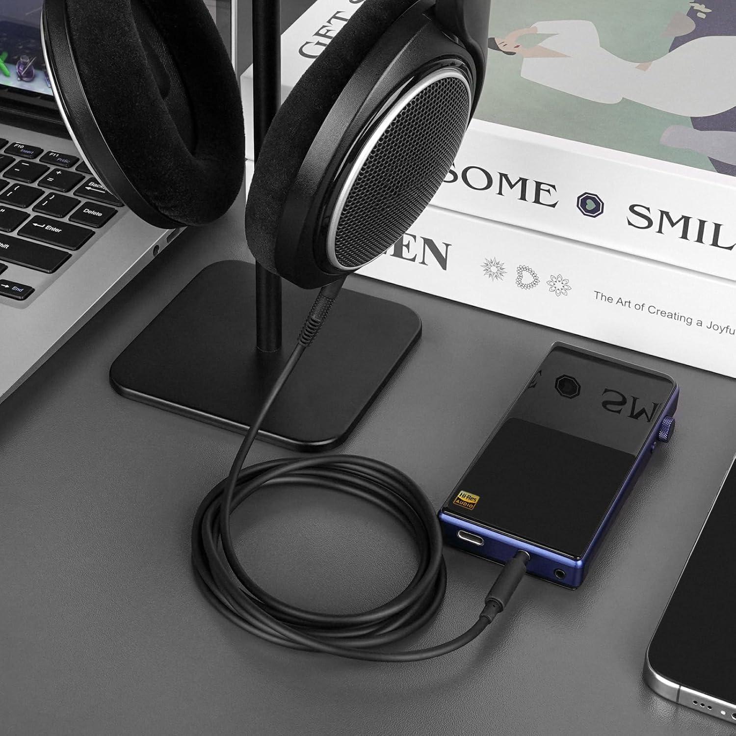 Cable de Audio Geekria 1.7m para Auriculares Sennheiser