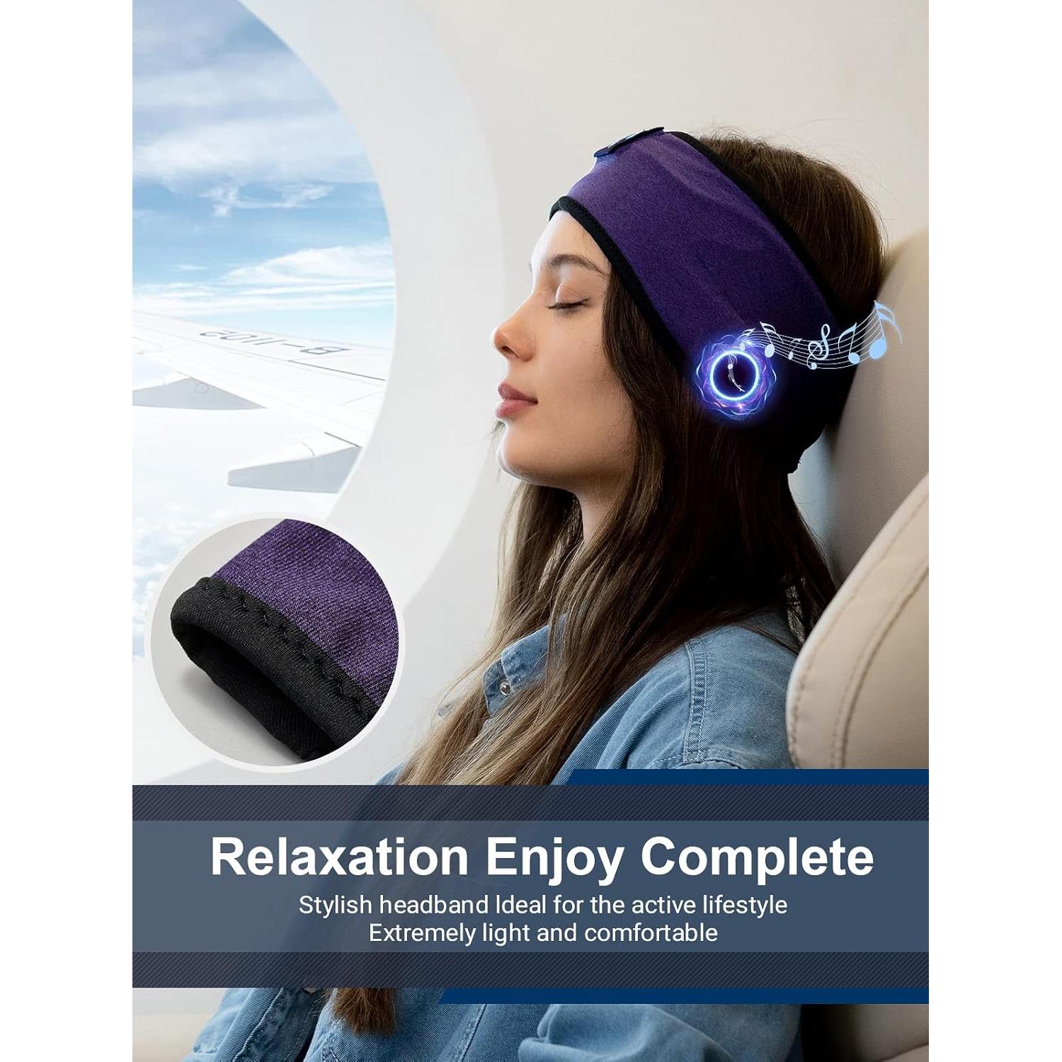 Auriculares para dormir Lullaband Bluetooth 5.2 con altavoces HD