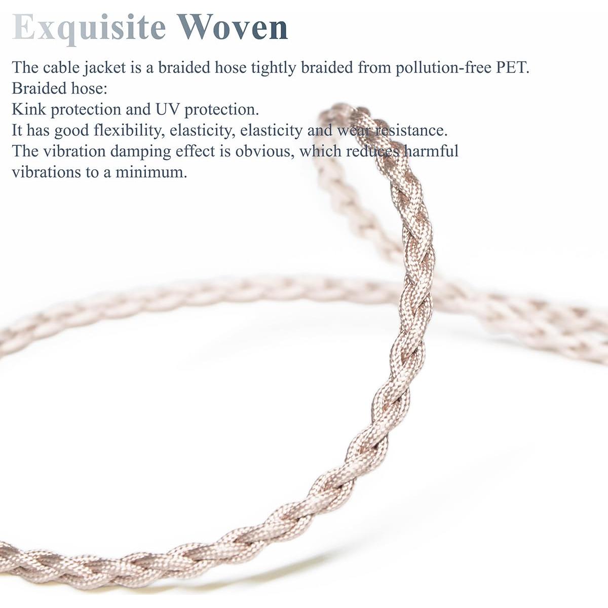 Cable de Auriculares de Cobre 6N para SENNHEISER HD 600/650/660S