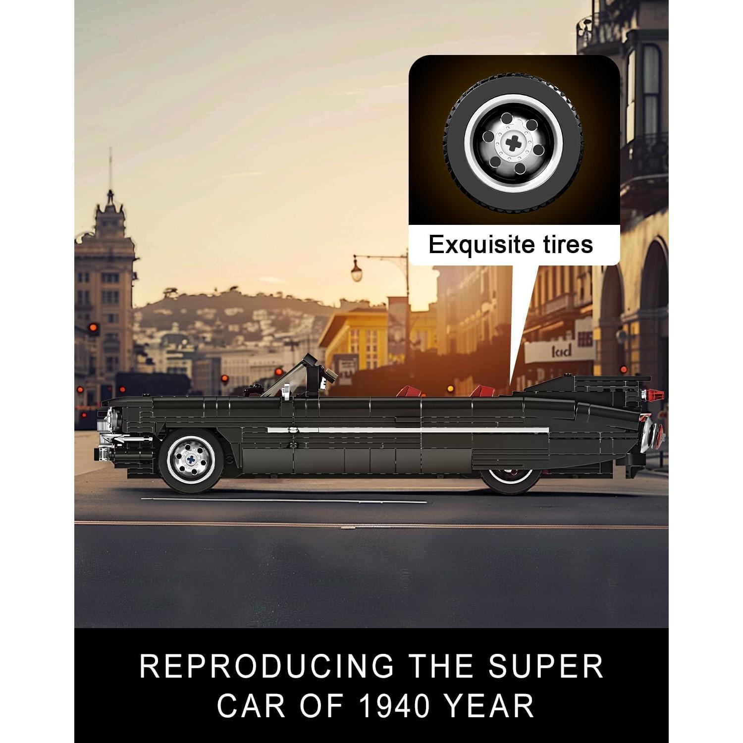 Mould King Coche Deportivo 1245 Piezas Modelo 1:14