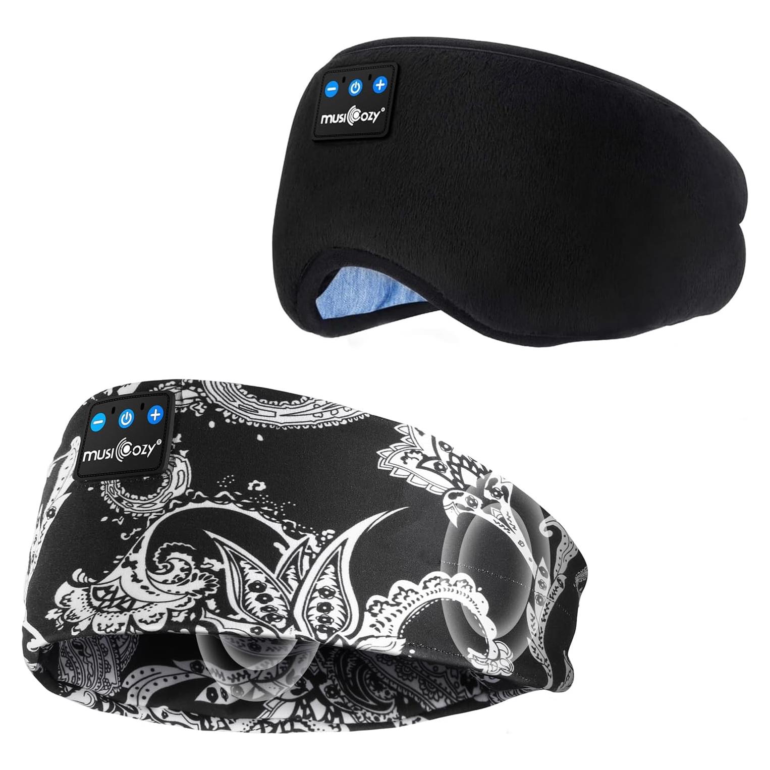 Auriculares Bluetooth para dormir Musicozy - Banda para cabeza HD