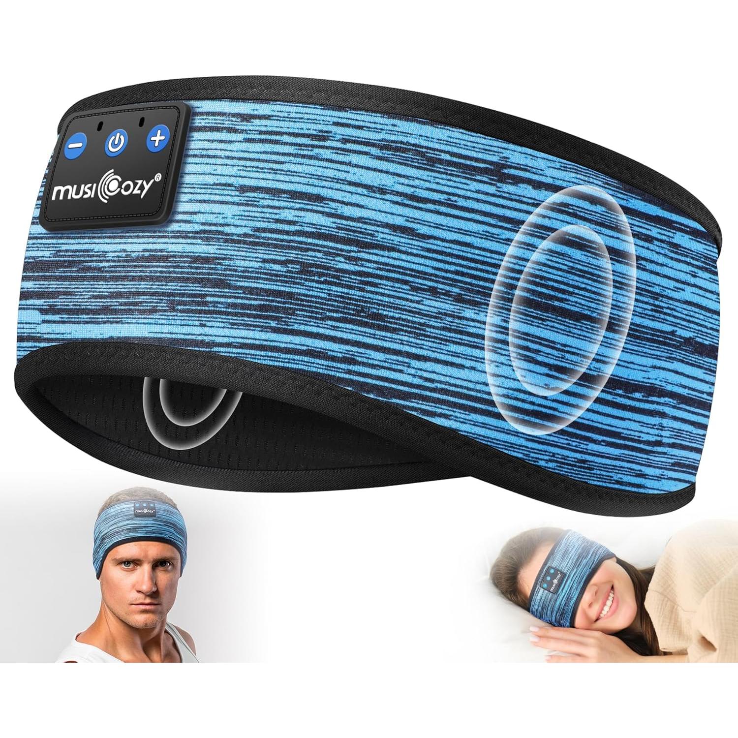 Auriculares Bluetooth para Dormir MUSICOZY Banda Cabeza HD