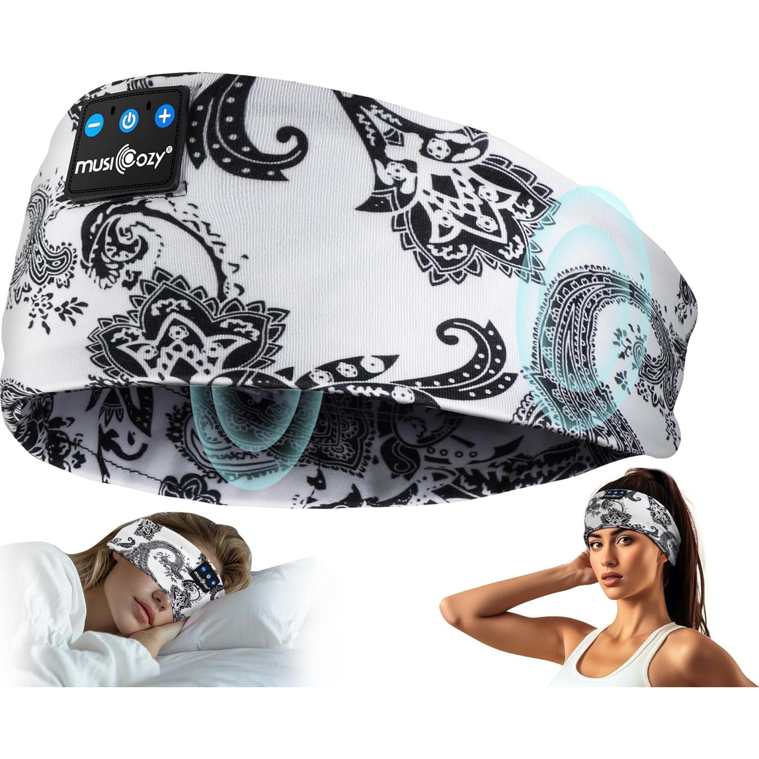 Auriculares Bluetooth para dormir MUSICOZY con banda para cabeza