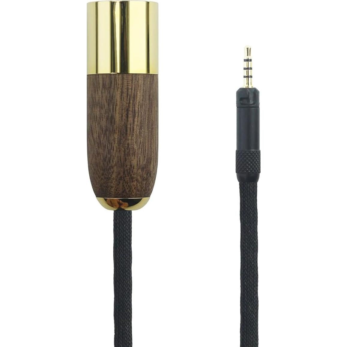 Cable de Audio Balanceado 6N OCC Cobre Plata 2m para Sennheiser