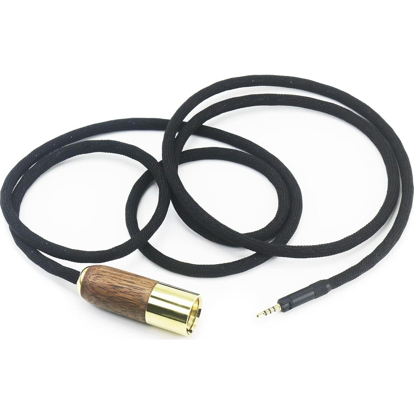 Cable de Audio Balanceado 6N OCC Cobre Plata 2m para Sennheiser