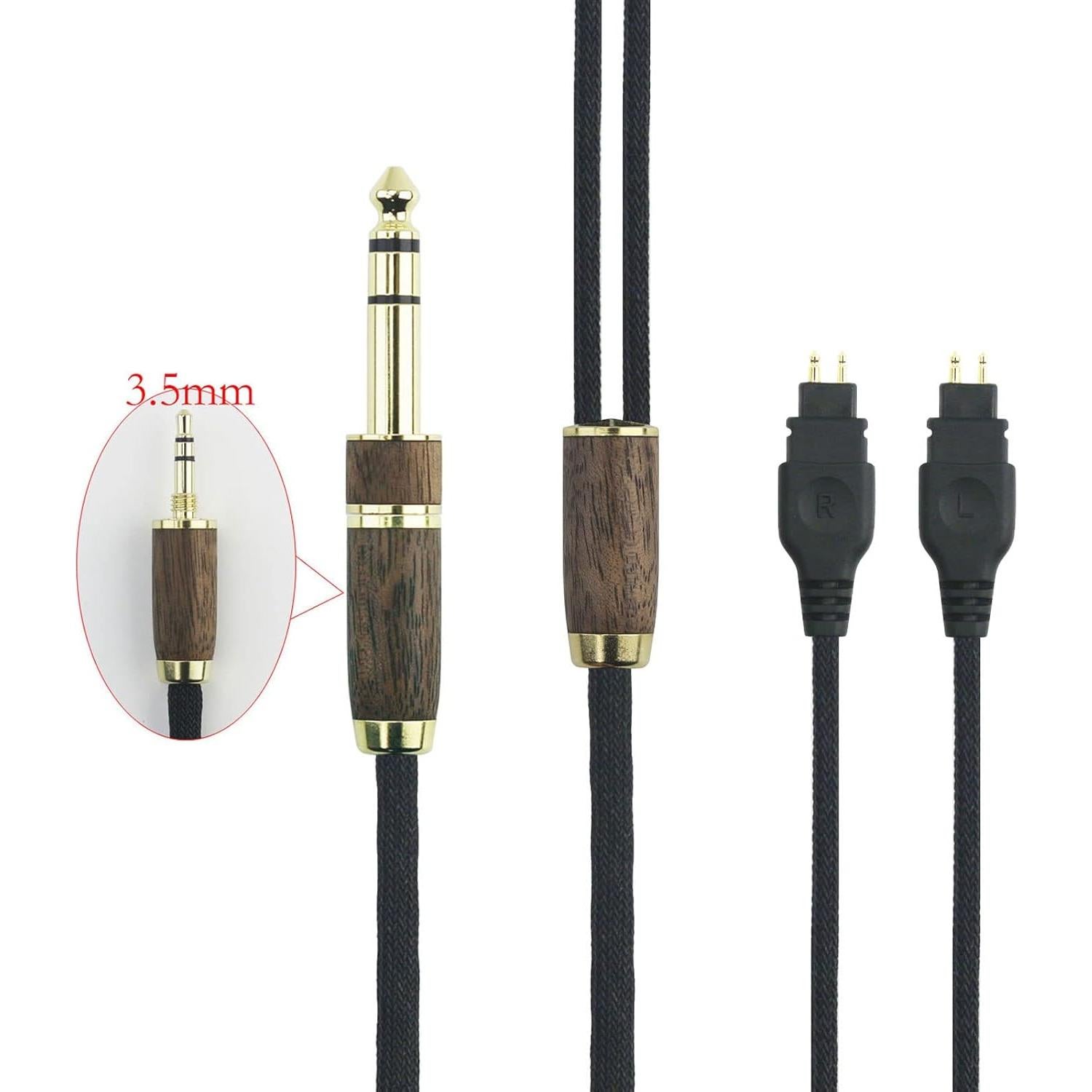 Cable de Audio de Reemplazo NewFantasia 3m para Sennheiser
