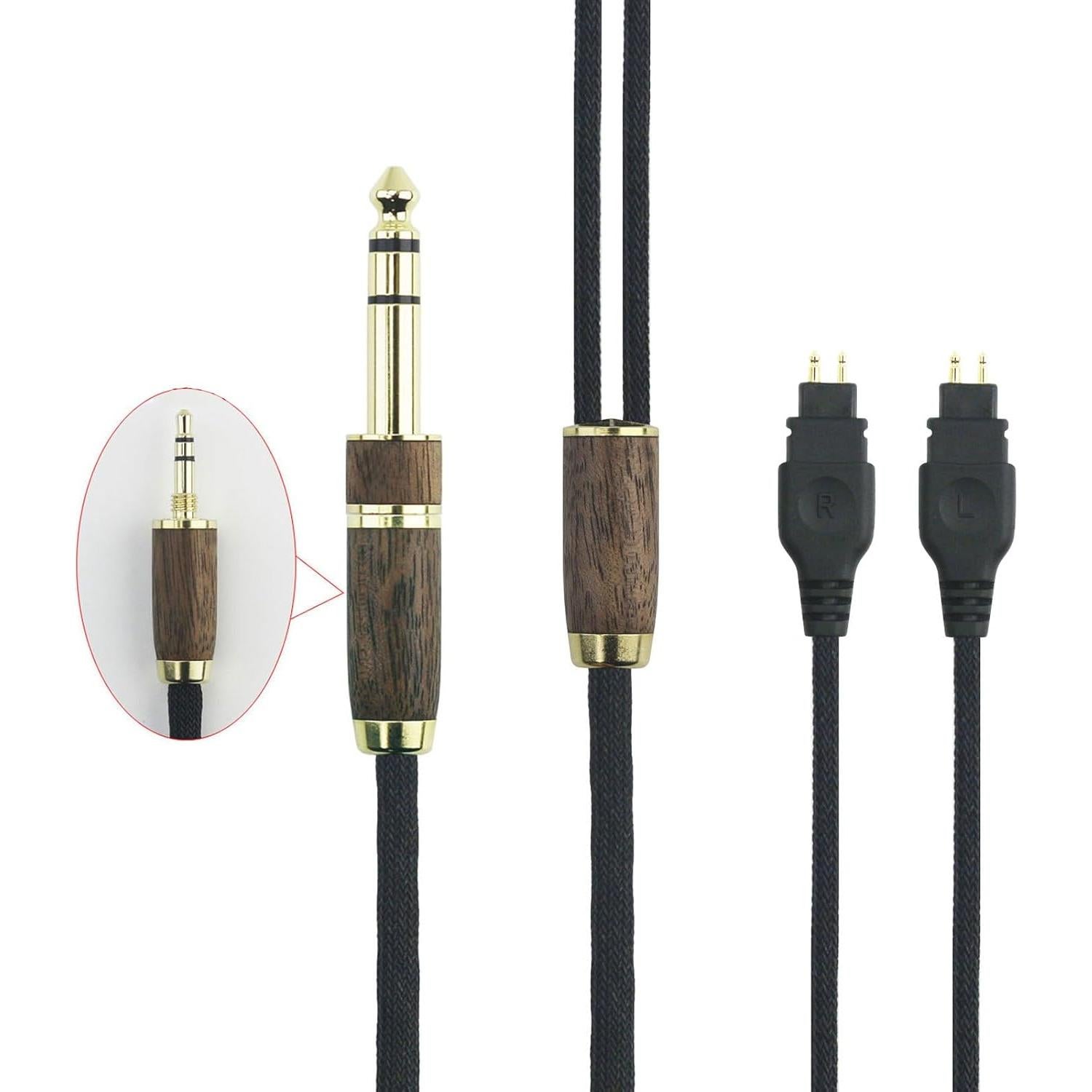 Cable de Audio de Reemplazo NewFantasia 3m para Sennheiser