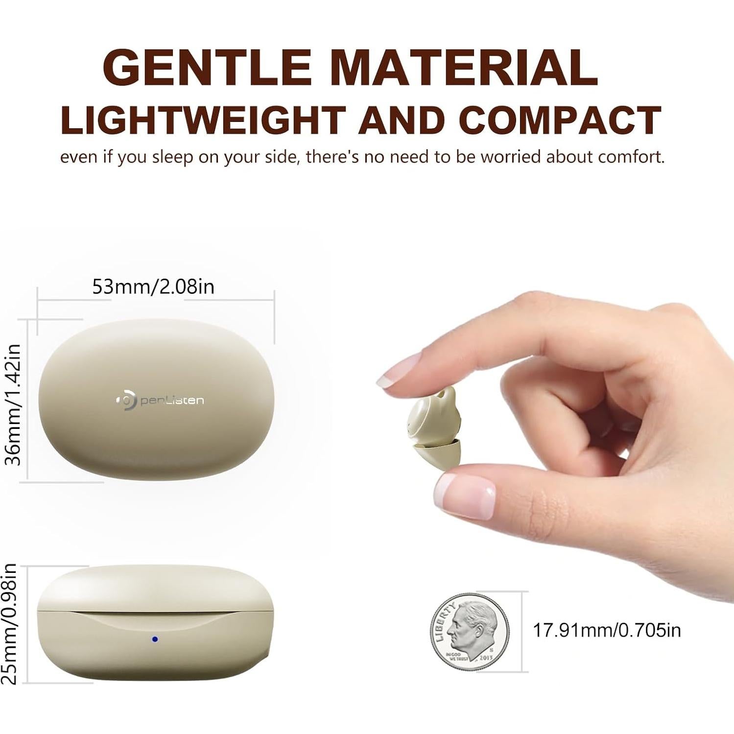 Auriculares Inalámbricos para Dormir OpenListen Sleep Dot - IPX6