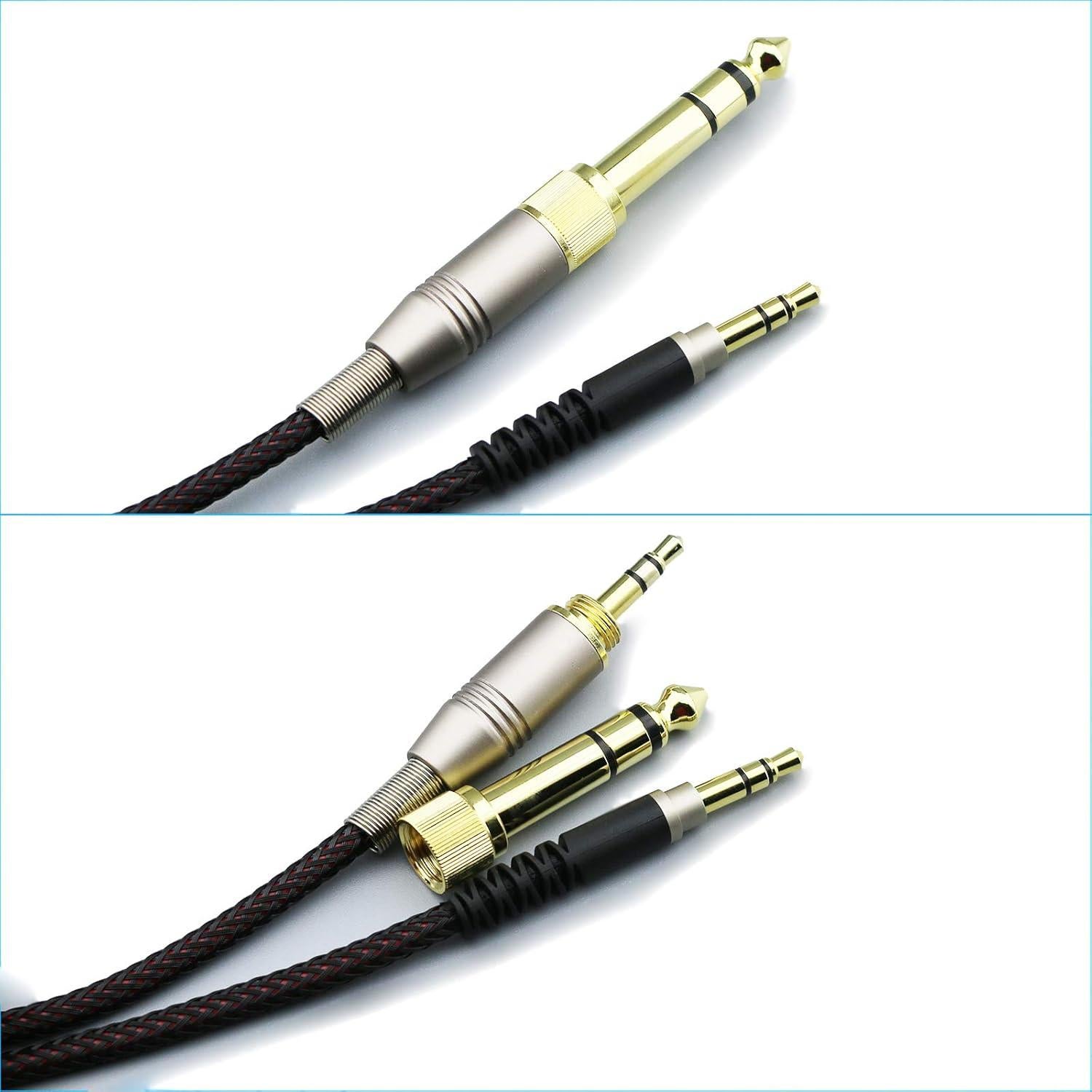 Cable de audio de reemplazo NewFantasia 3m para auriculares Audio-Technica
