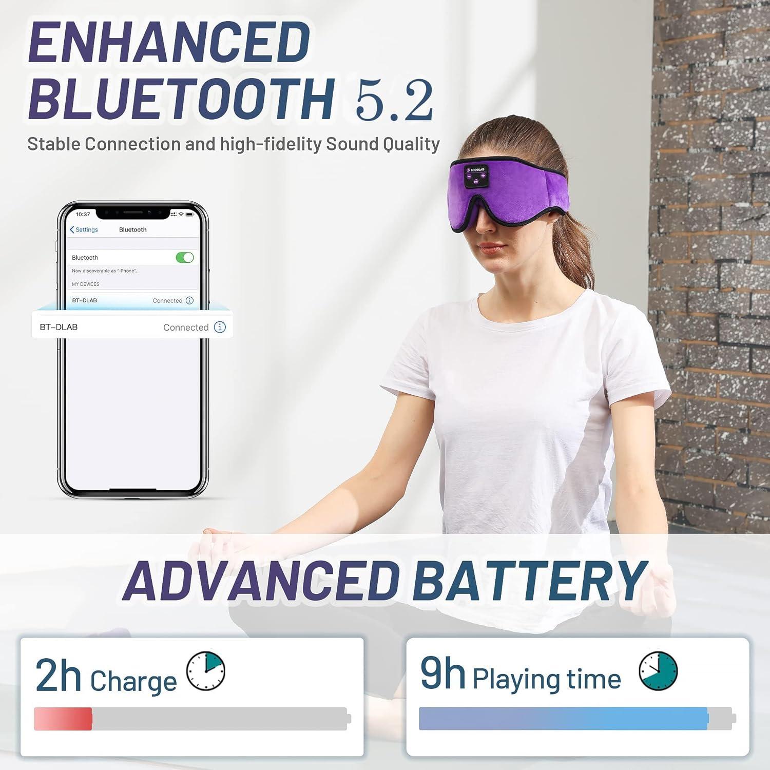 Auriculares para dormir Boodlab BDEM01 Bluetooth 5.2