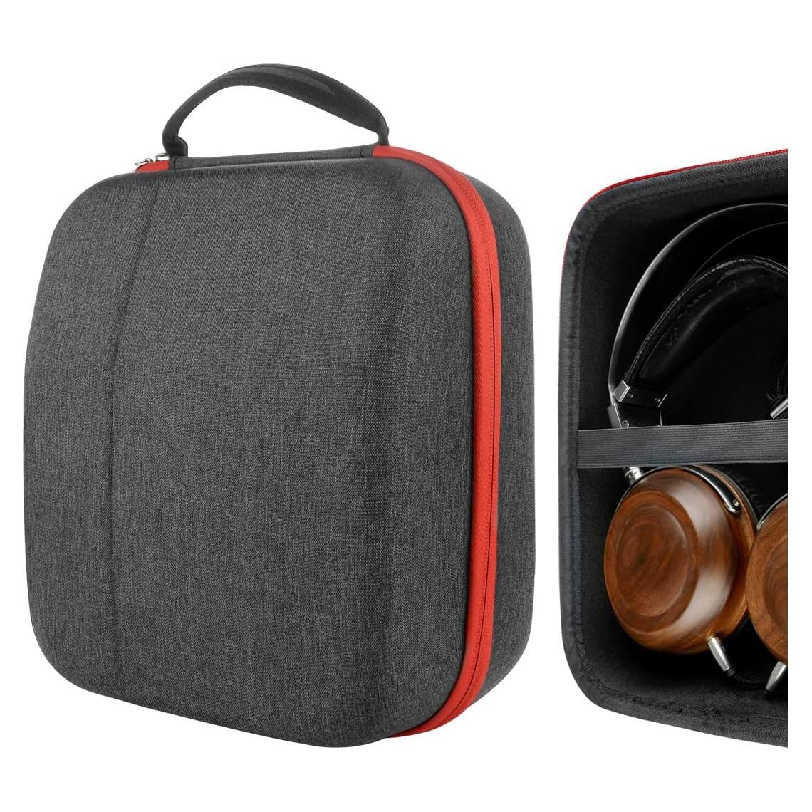 Funda Dura para Auriculares Geekria Shield Gris 24x21.5x12.5cm