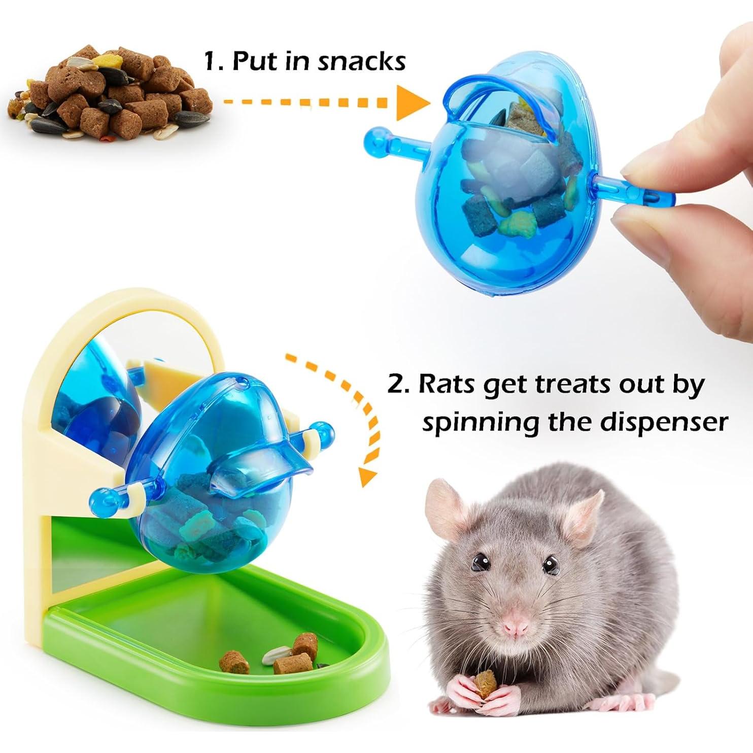 Juguete de Enriquecimiento para Ratas Jevnd 5cm 1Pcs